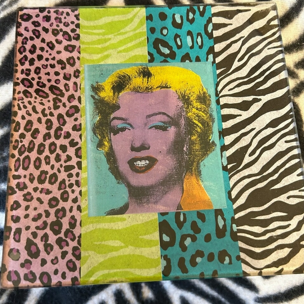 Hand made Marilyn Monroe art piece